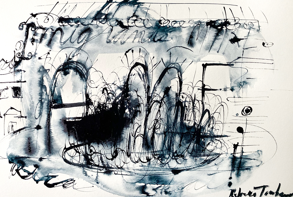 Rebecca Tombaugh | Henry Wollman Bloch Fountain | $150